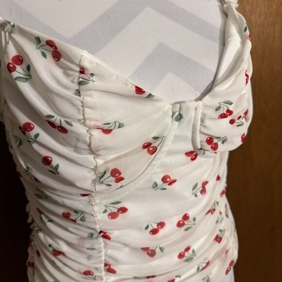 POLLY & ESTHER Ruched Summer Blouse Top - Picture 2 of 13